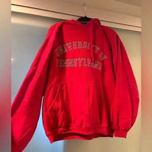 University of Pennsylvania sweatshirt hoodie Large vintage